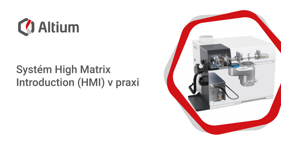 Výhody systému High Matrix Introduction (HMI) pro ředění aerosolu v ICP ...