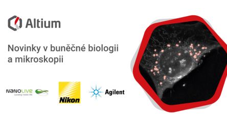 Novinky v buněčné biologii a mikroskopii (NIKON, Nanolive, Agilent)