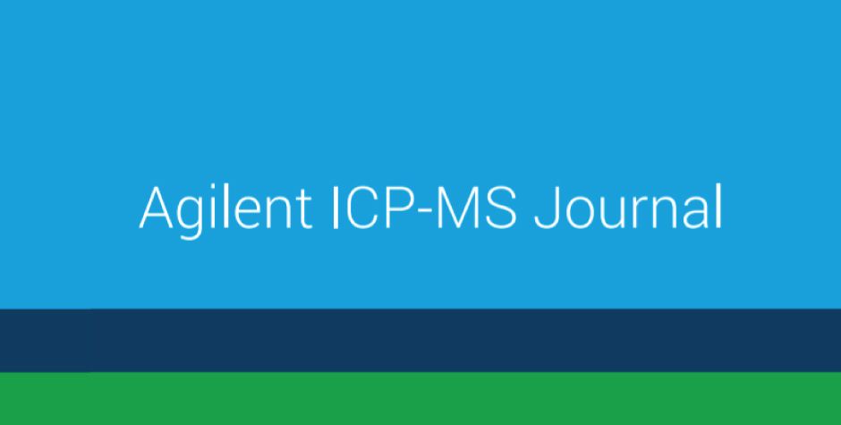 Agilent ICP-MS Journals